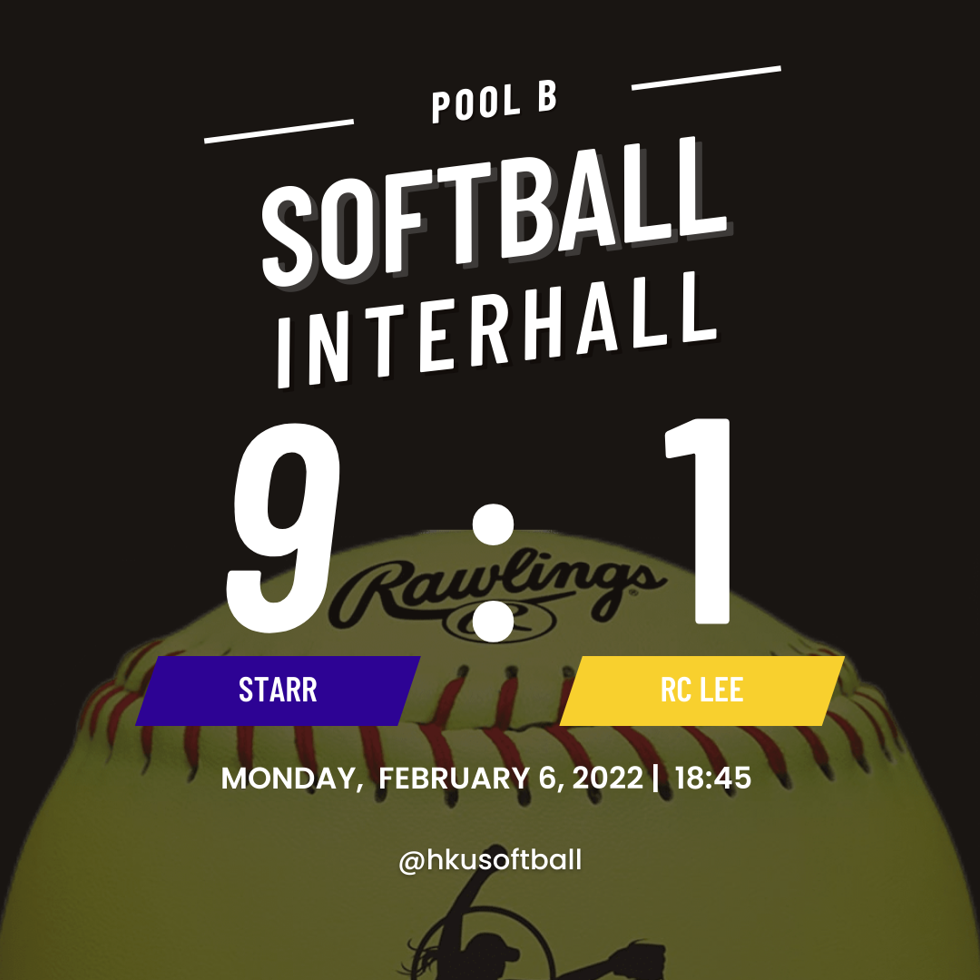 Starr vs RC LEE Interhall Result